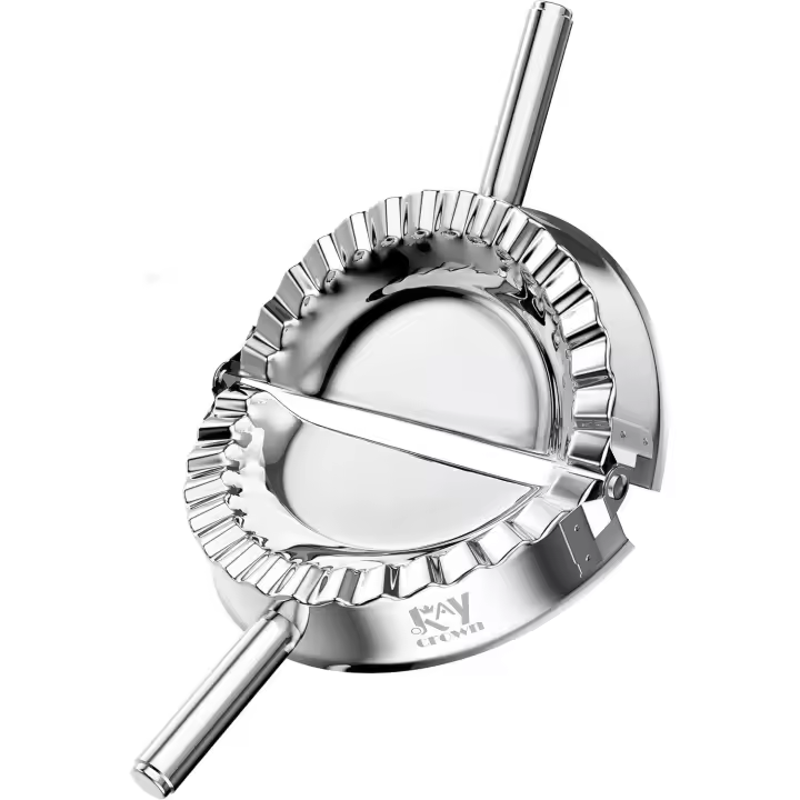 Los mejores utensilios: molde de acero inoxidable para raviolis, máquina para hacer empanadillas, cortador de masa de hojaldre, accesorios de cocina (7,5 cm) - 1