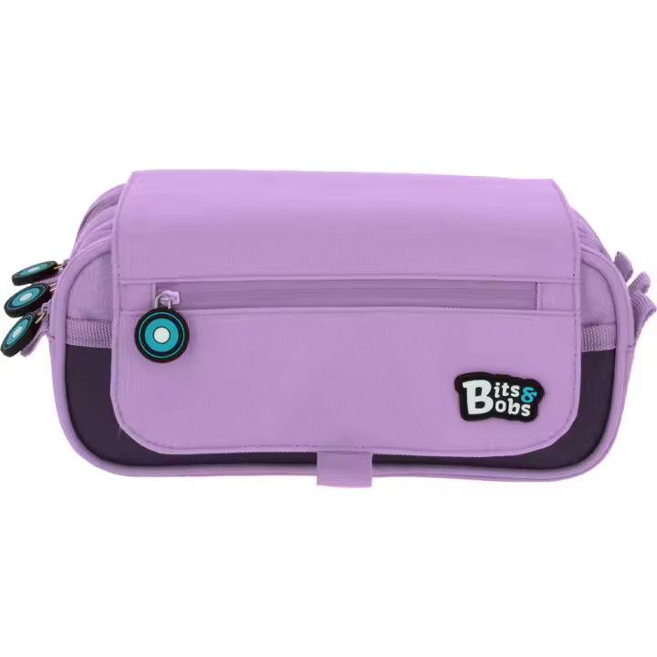 GRAFOPLAS PORTATODO TRIPLE BITS&BOBS LAVANDA BITS&BOBS 10x23x10 Cms. - 1