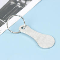 Llavero Decorativo De Metal Para Carro De Compras 1 Pieza Llavero Multipropósito Portátil Para Exteriores E Interiores - details 1
