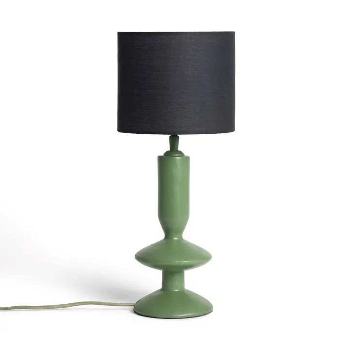 Ledkia Lámpara de Mesa Resina Daleth Verde - 1