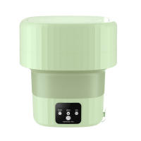 Lavadora plegable doméstica de 9L, mini lavadora portátil, ideal para dormitorios, apartamentos, caravanas, viajes de camping o cualquier lugar con espacio limitado - details 0