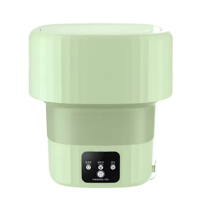 Lavadora plegable doméstica de 9L, mini lavadora portátil, ideal para dormitorios, apartamentos, caravanas, viajes de camping o cualquier lugar con espacio limitado - 1