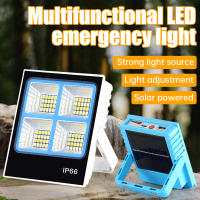 Nueva Lámpara De Emergencia Solar Recargable LED Portátil Proyector De Foco Amplio Para Exteriores Camping Luz De Fosa - details 1