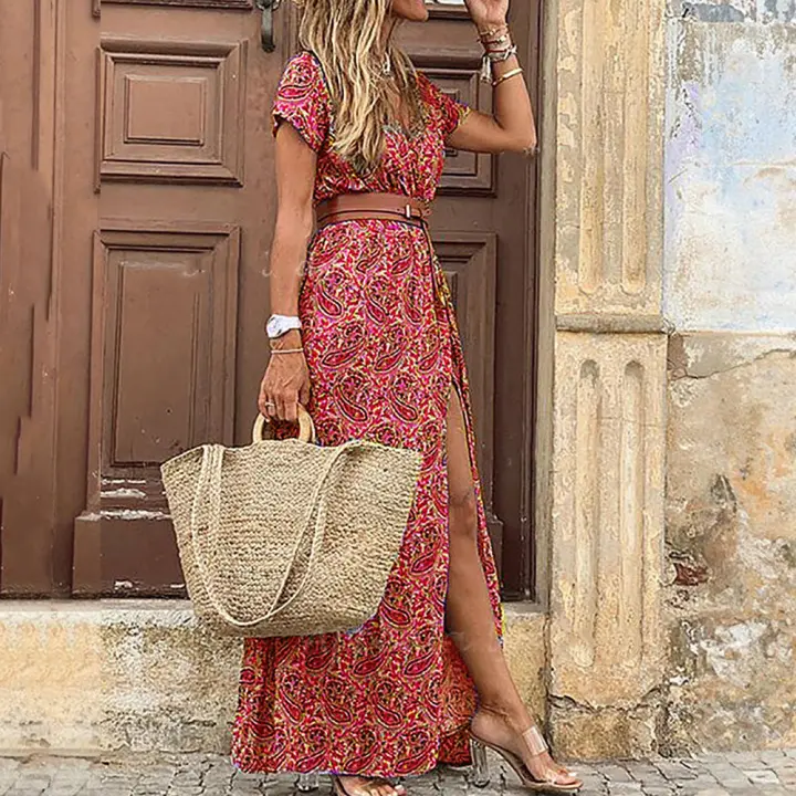 2025 Vestido Largo Bohemio para Mujer - 1