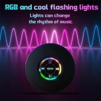 Altavoz Bluetooth Portátil Con Luz LED IPX4 Impermeable Para Exteriores Y Baño Con Ventosa Grande Altavoz Estéreo Mini Para Exterior - details 0