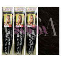 CasaSofia- X-Pression Ultra Braid Pre-Stretched (3 paquetes)  X-PRESSION 100% KANEKALON PRÉ-PEIGNÉ 2X, Cabello sintético para trenzar.  Pelo trenzas africanas. Disponible  30 Colores - details 30