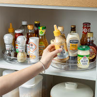 Organizador De Giradiscos Multifuncional Transparente Ecológico Para Cocina Repostería Condimentos Organizador De Maquillaje Rotativo De Plástico - details 5