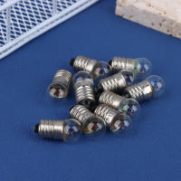 10Pcs Bombillas Pequeñas Para Experimentos Estudiantiles Lámpara De Cannon De Luz Redonda 1.5V 2.5V 3.8V Para Fiesta - details 0