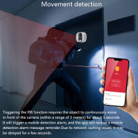 Cámara De Video Portero Inteligente Tuya WiFi 1080P Con Pantalla De 4.3 Pulgadas IP Peephole Botón De Llamada Con Pantalla Color Y Alarma - details 5