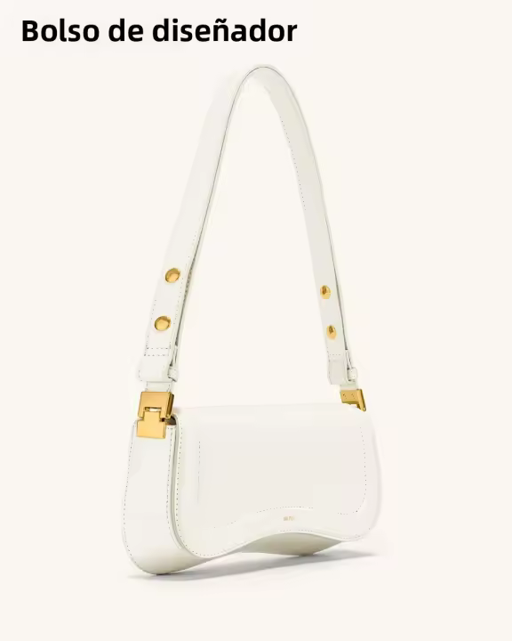 Bolso Bandolera De Lujo Ligero JW PEI 2024 Moda Retro Estilo Baguette Para Mujer Bolsos De Mano Y Hombro Compartimento Principal - 1
