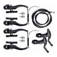 Juego De Frenos V-Lightweight Para Bicicletas Incluye Caliperos Mandos Cables Adecuado Para Mountain Bikes Y Road Bikes Accesorios De Bicicleta - details 4