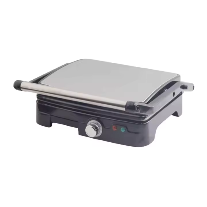Plancha Grill Panini maker Potencia 2000 W / Mango grande resistente al calor - 1
