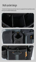 Bolsa De Almacenamiento Para Eléctricos Maestros TOOLSTACK Multifuncional Con Cierre Rápido Gran Capacidad Mochila De Hombro Y Cinturón Resistente Al Agua Bolsa De Herramientas - details 3