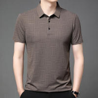 Camisa Polo De Algodón Impresión Para Hombre 2024 Estilo Casual Transpirable Y Cómoda Con Mangas Cortas Moda Primavera Verano - details 13