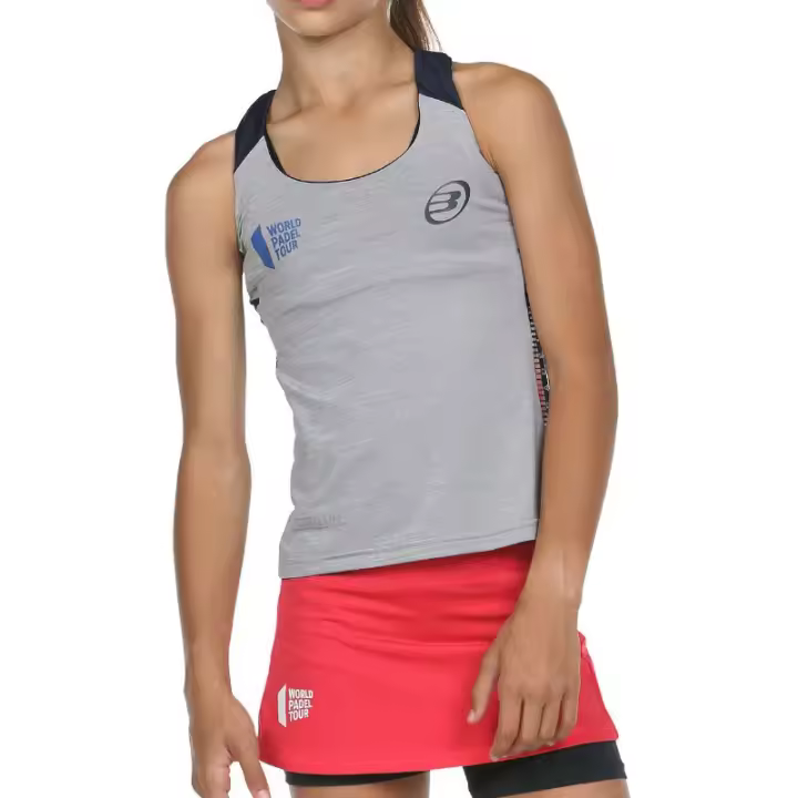 Camiseta Bullpadel WPT Ravolta Gris Medio Vigore Junior - 1