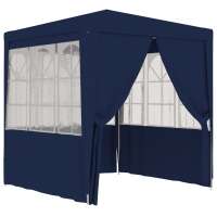vidaXL Carpa Profesional para Fiestas con Paredes Exterior Celebraciones Color Azul,  Blanco,  Antracita y mas - details 0
