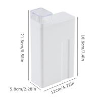 Botella De Detergente De Lavandería Grande De 1000ml Recargable Y Reutilizable Organizador De Baño Botellas De Almacenamiento De Suavizante - details 13