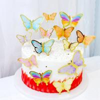 Topper De Pasteles De Mariposa Con Lentejuelas Para Cumpleaños De Princesa Decoración De Fiesta De Boda Para Niñas - details 6
