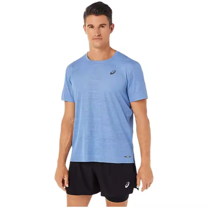 Camiseta de Manga Corta Asics Ventilate Actibreeze Ss Top para hombre en color azul - 1