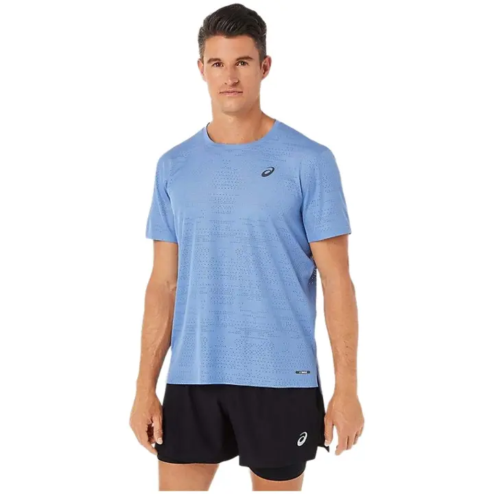 Camiseta de Manga Corta Asics Ventilate Actibreeze Ss Top para hombre en color azul - 1
