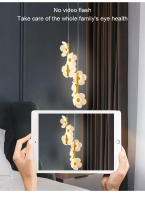 Lámpara Colgante LED Lustre Nordic Para Techo Dormitorio Niños Decoración De Habitación Cepillo De Metal Incluye Bombillas - details 17