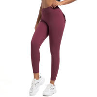 SSITO Leggings de Gimnasio con bolsillos, pantalones de entrenamiento para correr, Pantones Atlético de Alta elasticidad para Mujer, pantalones SexIs de Belta High, Mallas de elevación de glúticos de Color sólido - details 41