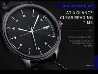 Reloj De Pulsera Deportivo Para Hombre YAZOLE Moda Casual Cuero Movimiento De Cuarzo Reloj De Negocios Hombre Reloj Masculino - details 1