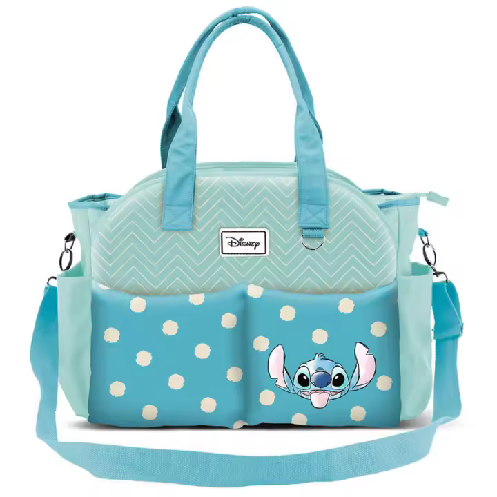 Bolso Maternidad Lovely Lilo y Stitch 32x44x17cm. - 1