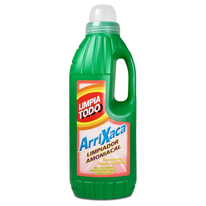 Arrixaca Limpiatodo con Amoniaco  Desengrasa, Limpia y Abrillanta - 1