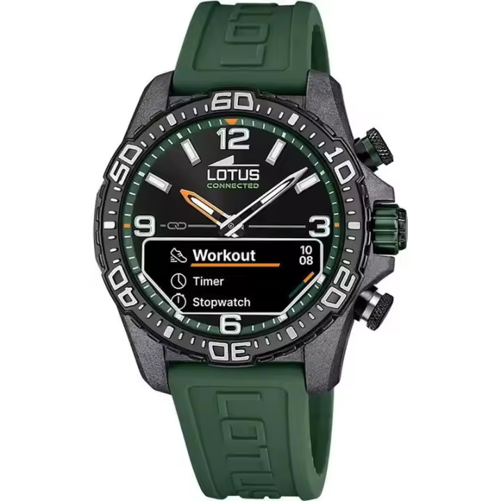 Reloj Lotus Connected 20000/2 Smartwatch Sport Verde Oscuro - 1