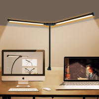 Lámpara De Escritorio LED Ajustable Con Protección Ocular 3 Colores Metal Plegable Para Lectura Trabajo Computadoras Sala De Estar - details 0