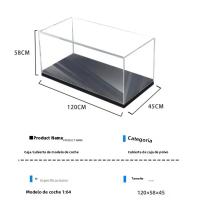 Caja De Exhibición De Acrílico Transparente Para Coches De Acción a Escala 1/64 JETTING Almacenamiento Y Protección Contra Polvo - details 12