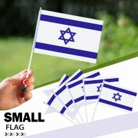 Banderas Pequeñas De Israel 14x21cm 5-50 Piezas Con Pines De Plástico Para Actividades Paralelas Deportivas Y Decoración Del Hogar - details 4