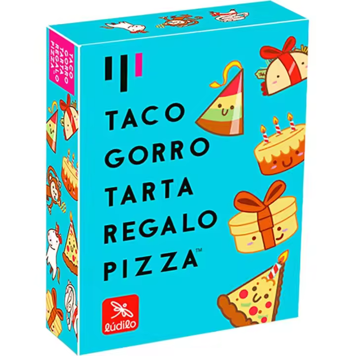 LÚdilo Juego De Mesa Taco. Gorro. Tarta. Regalo. Pizza - 1