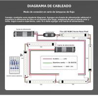 Tira De LED WS2811 RGBIC Con Control Remoto Bluetooth 5M 10M 20M 25M DC 24V Luz De Carreras De Caballos Color Soñado Tape Lámpara IC - details 16
