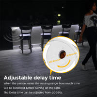 Tira De LED COB 5V USB Con Sensor De Movimiento PIR 320LEDs/M Flexível Para Iluminação Noturna De Escada Armário Cozinha 1M 2M 3M 5M - details 6