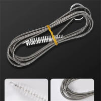 5PCS/set Limpieza De Agujeros De Drenaje Para Nevera Con Sonda Y Aspiradora Herramienta De Limpieza De Cocina Cepillo Flexible Desobstruidor Ecológico Plástico - details 6
