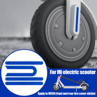 Cubierta De Rueda Protectora Para Xiaomi 3 Scooter Eléctrico M365 pro 2 1s Adhesivo Reflector Nocturno Para Seguridad Frontal Y Trasera - details 22
