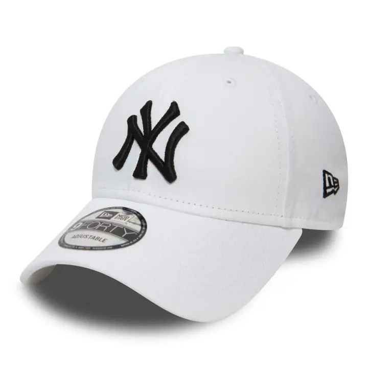 Gorra oficial New Era New York Yankees Essential Blanco 9FORTY nwgotxxx55ad - 1