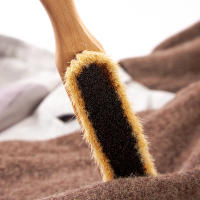 Cepillo Para Limpieza De Ropa Con Mango Largo Elimina Pelusa De Ropa Para Abrigo Y Vestido Cepillo De Cuidado De Ropa De Cerdas De Cerdo Y Abeto - details 3