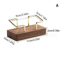 Organizador De Tarjetas De Negocio Con Soporte Para Escritorio Estilo Madera Accesorios Para Oficina Y Hogar Organizador De Memoria De Escritorio - details 6