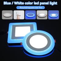 Lámpara De Techo LED Doble Color Moderna Para Decoración De Hogar Sala De Estar Baño Iluminación Interior Luz Panel LED - details 0