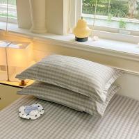 2 PCS Fundas Para Almohada Coloridas Y Estriadas Negro Estilo Nórdico Saco De Hombro Funda Para Almohada 100% Poliéster - details 10