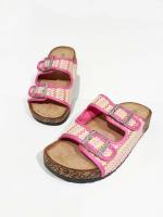 TULIPANO -Chanclas Corcho - Sandalias de Corcho para Mujer - Estilo Zueco - Dos Hebillas - Cómodas y Versátiles - details 4