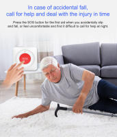 Botón De Llamada WiFi/Zigbee Tuya Smart Emergencia SOS Para Ancianos Y Pacientes Sistema De Alerta De Seguridad Para Ayuda Rápida - details 0