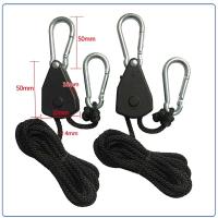Gancho De Levantamiento De Palanca Para Tenda Accesorio De Tenda De Camping Con Lanyard Ajustable Ratchet Hanger Pulley - details 0