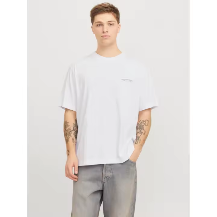 Jorislington Type Tee Ss Crew  Blanco Brillant - 1