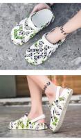 Sandalias De Hombre Talla Grande Con Suela Gruesa Antideslizante Para Playa Y Jardín EVA Cómodas Clogs Casuales Color Camuflaje - details 14