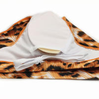 Bragas De Natación Para Hombre En Blanco Con Estampado De Leopardo Moda Verano Deporte Playa Traje De Baño Sexy Surf - details 9