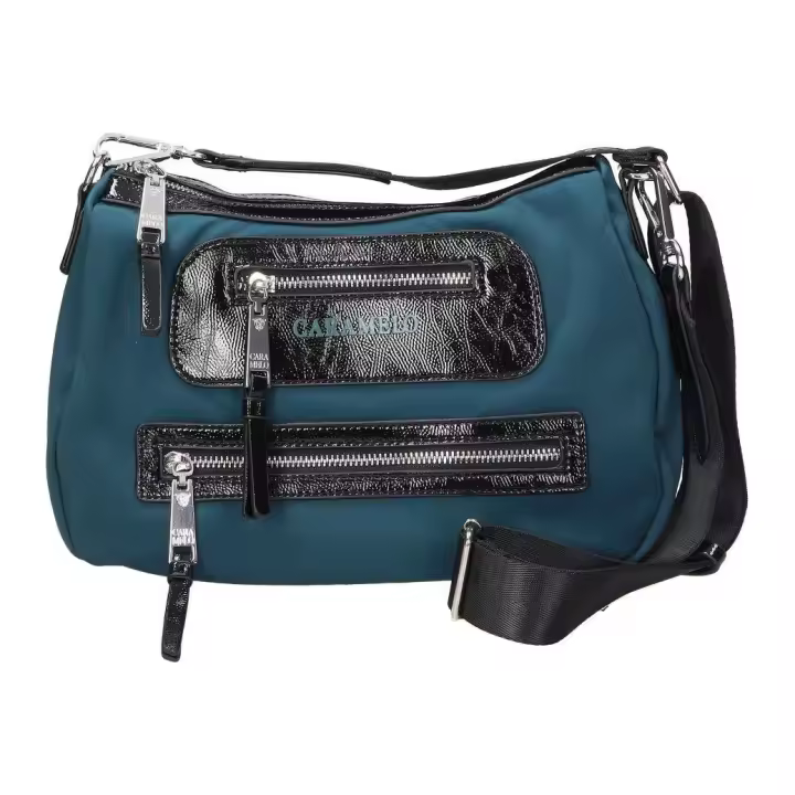 CARAMELO | Bolso Bandolera Caramelo para Mujer – Bolso Bandolera Casual en Color Azul – Bolso Mediano con Cremallera – Varios Compartimentos – Versátil – Modelo 50551.5 - 1